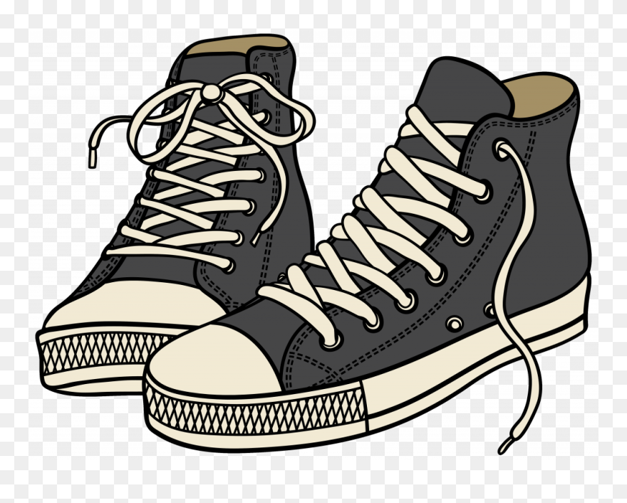 Tennis Shoe Clipart - Shoes Clipart Transparent Background - Png Download