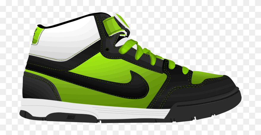 Nike Basketball Tennis Shoe Clipart Svg Transparent - Png Shoes Images Free Download