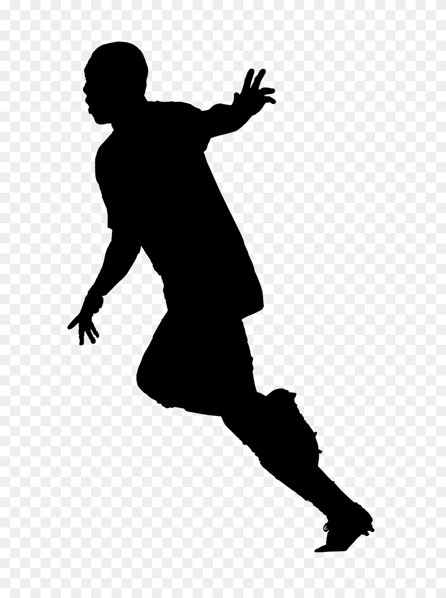 Human Behavior Shoe Clip Art Silhouette - Jumping - Png Download