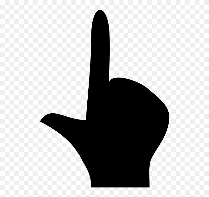 Drawing Middle Finger Clip Art - Tthump Png Transparent Png
