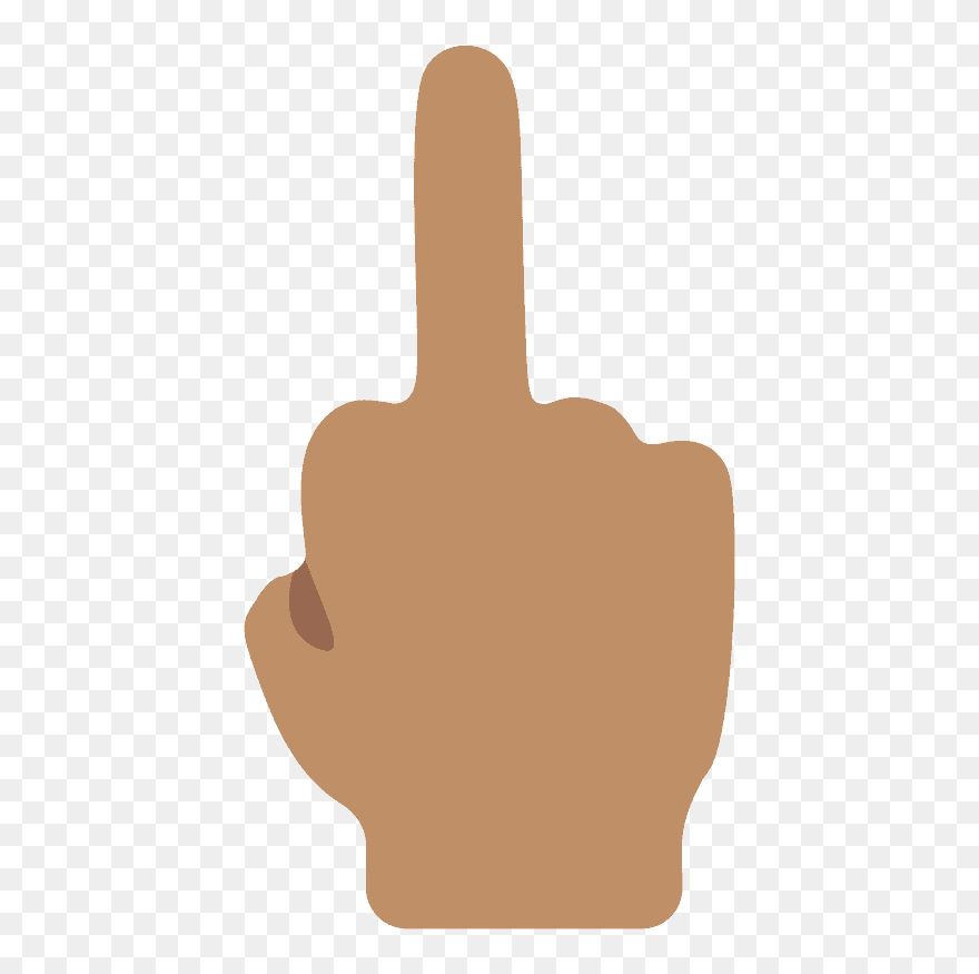 Middle Finger Emoji Clipart - Monastery Of Paleokastritsa - Png Download