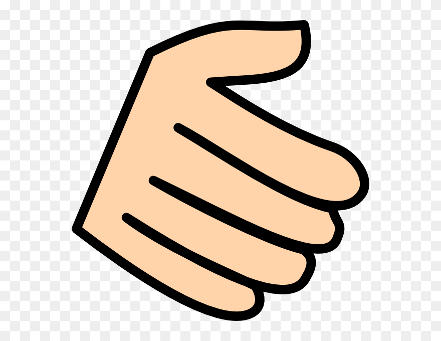 Clip Art At Clker - Fingers Clipart - Png Download