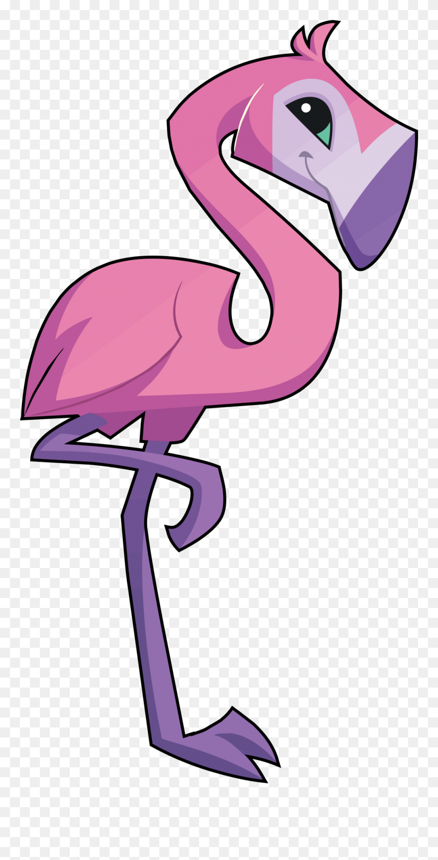 Flamingo Clipart Pink Flamingo Png - Animal Jam Pics Of Animals Transparent Png