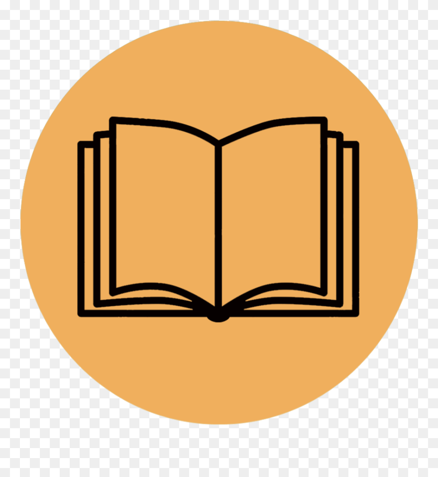 Interp Icon - Book Logo White Background Clipart