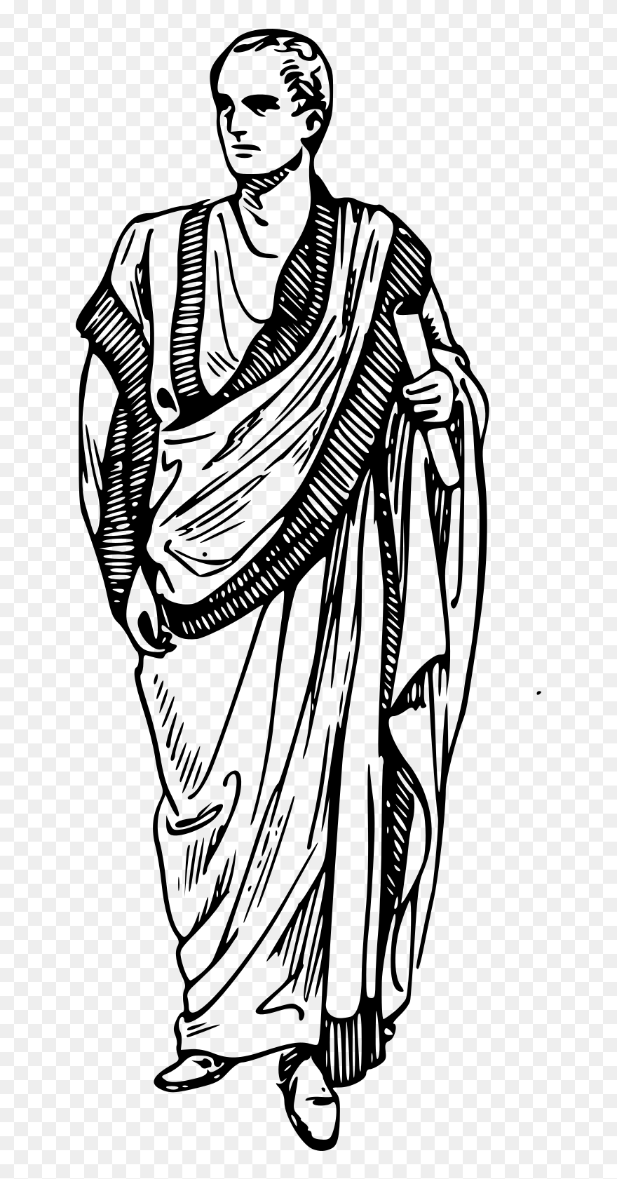 Toga Ancient Rome Clipart