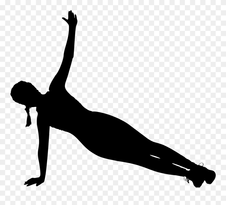 Physical Fitness Silhouette Wellness Sa Exercise - Fitness Clipart - Png Download