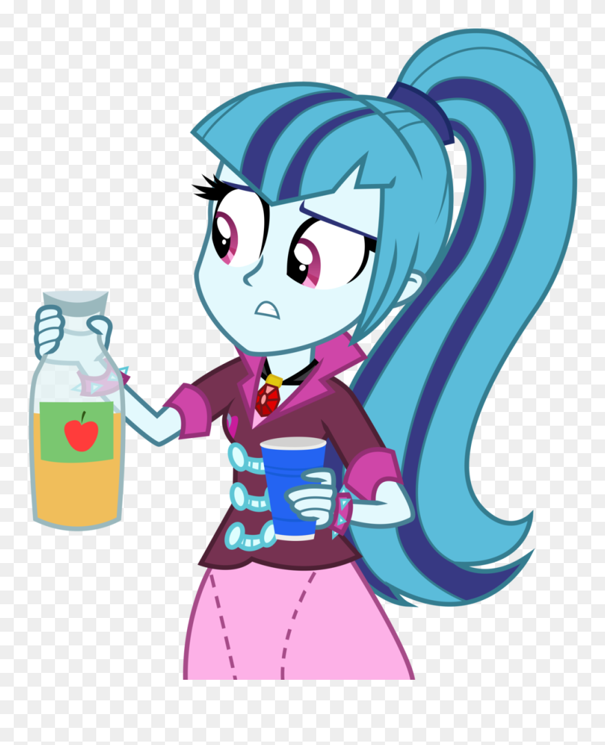 Clothing Clipart Juice Punch Grape Sonata Dusk Fruit - Equestria Girl Sonata Dusk - Png Download