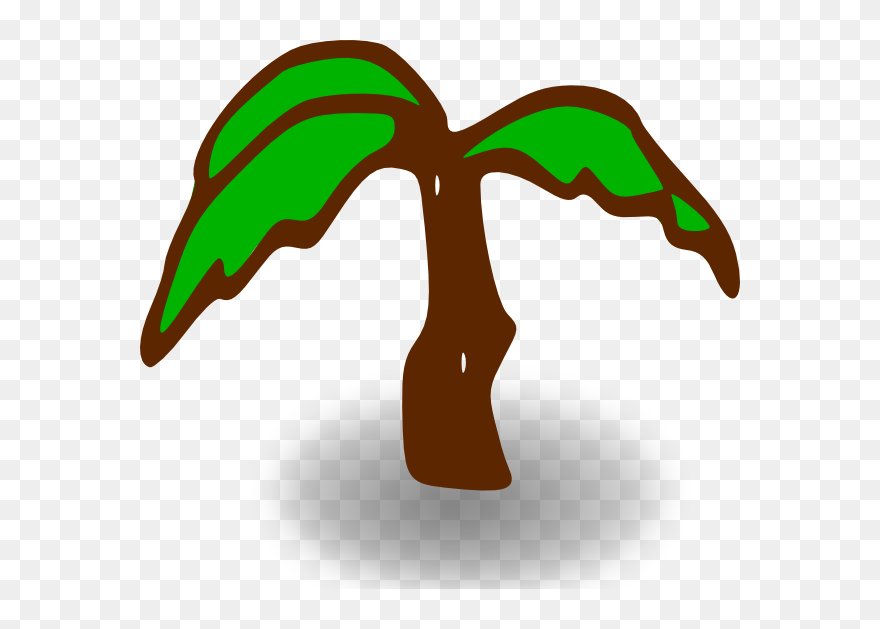 Free Vector Rpg Map Symbols Palm Tree Clip Art - Palm Tree Clip Art - Png Download
