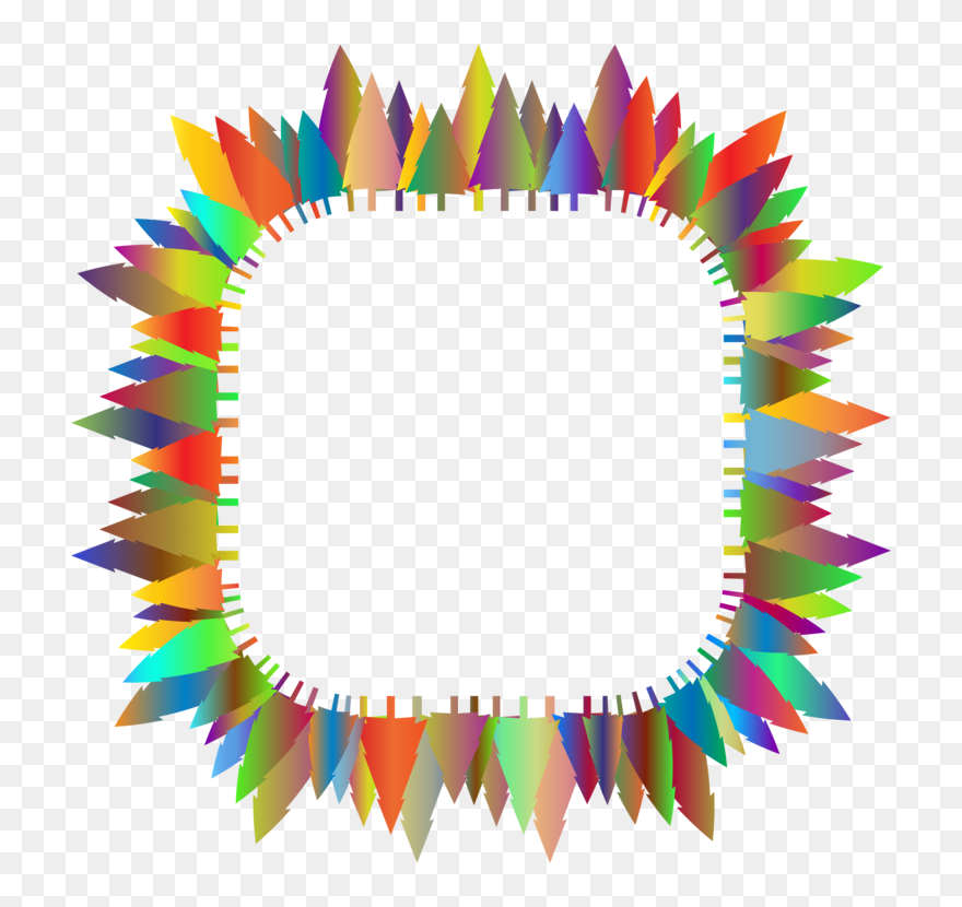 Construction Paper,leaf,symmetry - Circle Clipart