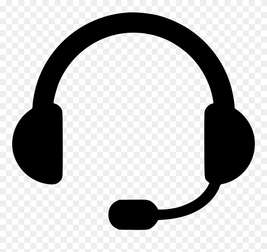 Headset Svg Png Icon Free Download - Headphones Clipart Transparent Png