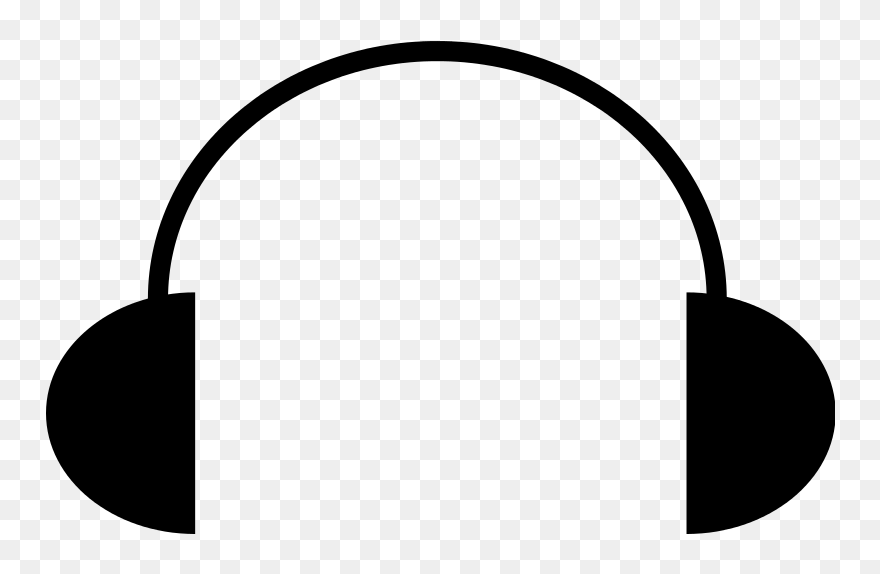Unique Headphone Clipart File Headphones Icong Wikimedia - Png Download