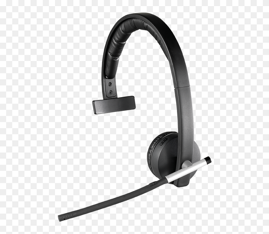 Logitech Wireless Headset Mono H820e Clipart , Png - Logitech Wireless Headset Mono H820e Transparent Png