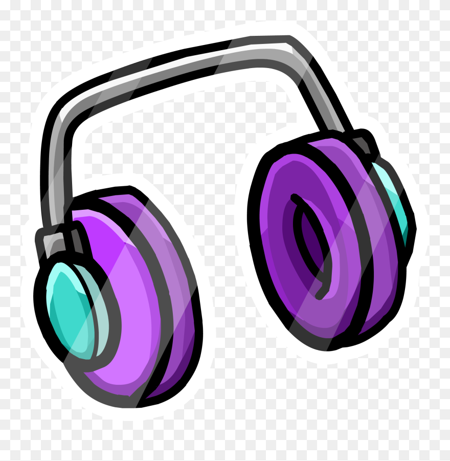 Headphones Clipart Purple - Fone De Ouvido Png Desenho Transparent Png