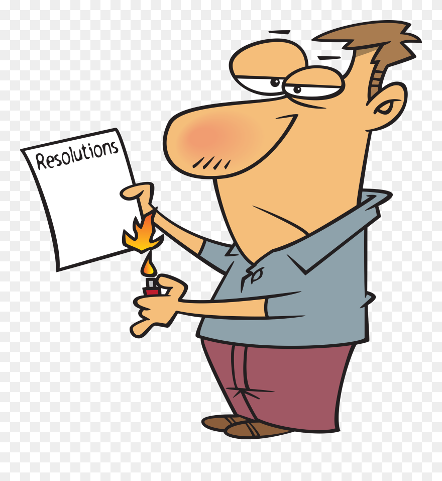 Best New Years Resolutions - Free Clip Art Ditch New Years Resolutions - Png Download
