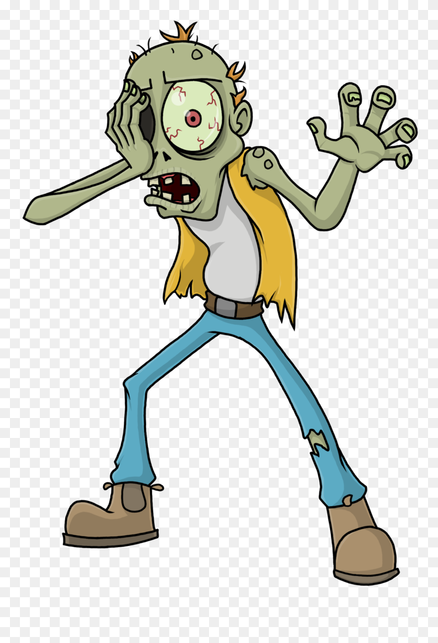 Zombie Png Clipart"src="data - Transparent Cartoon Zombie Png