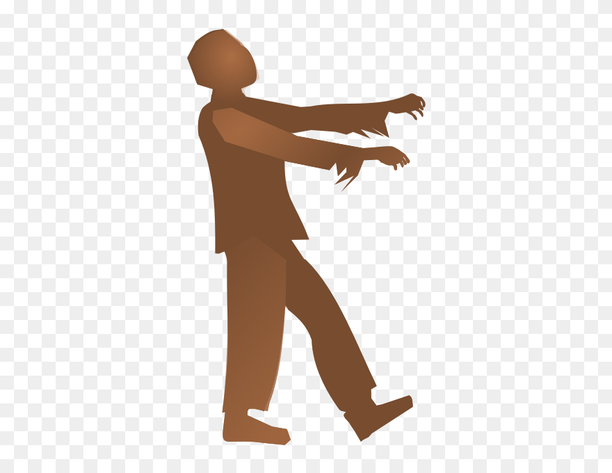 Zombie Silhouette Clipart