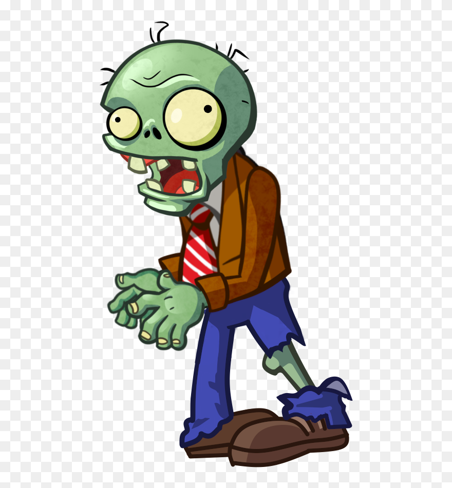 Plants Vs Zombies Clipart Zombie King - Transparent Plants Vs Zombies Zombie - Png Download