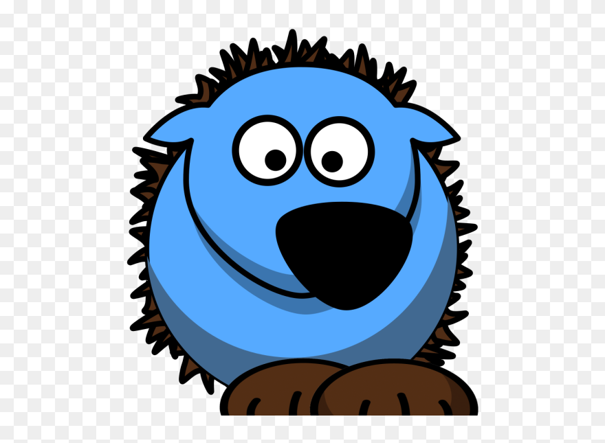 Hedgehog Pen Line 1 Revised Png Icons - Clipart Hedgehog Transparent Png
