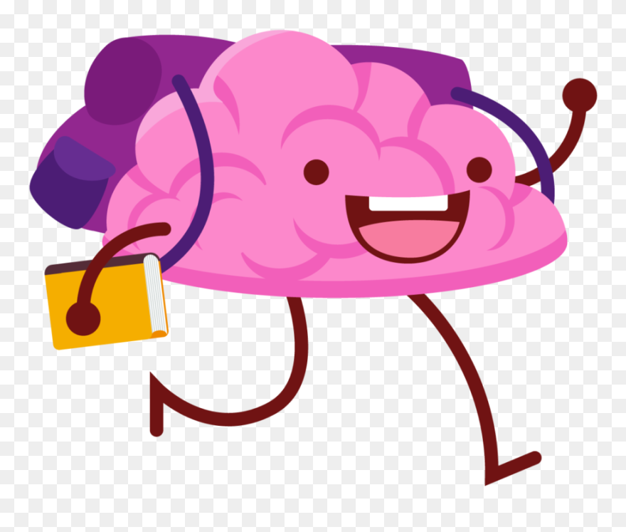 Transparent Brain Cartoon Png - Cartoon Growth Mind Set Clipart