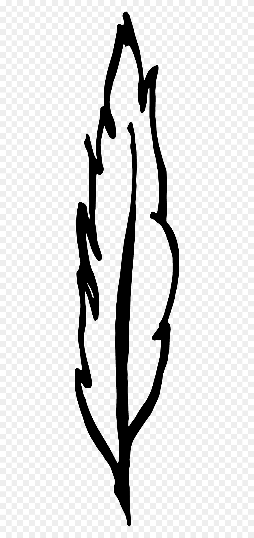 Silhouette Black White Shoe Clip Art - Silhouette - Png Download