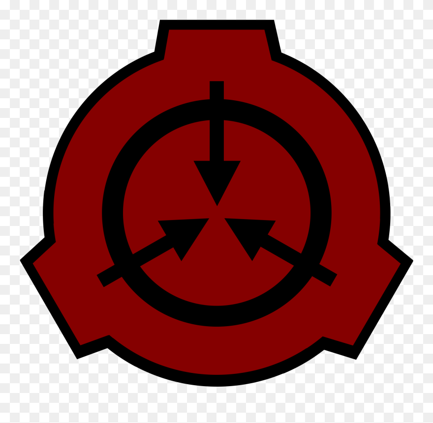 D20 Clipart Red, D20 Red Transparent Free For Download - Scp Foundation Logo .png