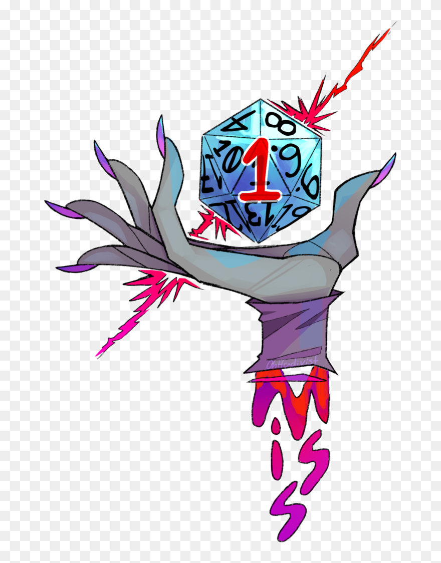 Collection Of Free Drawing Critical Miss Download On - Graphic Design Clipart