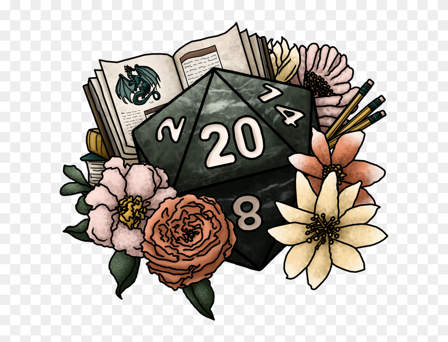 Dungeons And Dragons Logo Dice Clipart