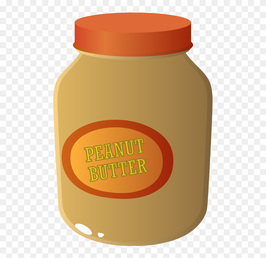 Peanut Butter Jar Png - Cartoon Peanut Butter Transparent Background Clipart