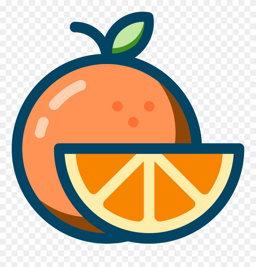 Pumpkin Bread Slice With Butter Clipart Graphic Black - Orange Juice Icon Clipart - Png Download