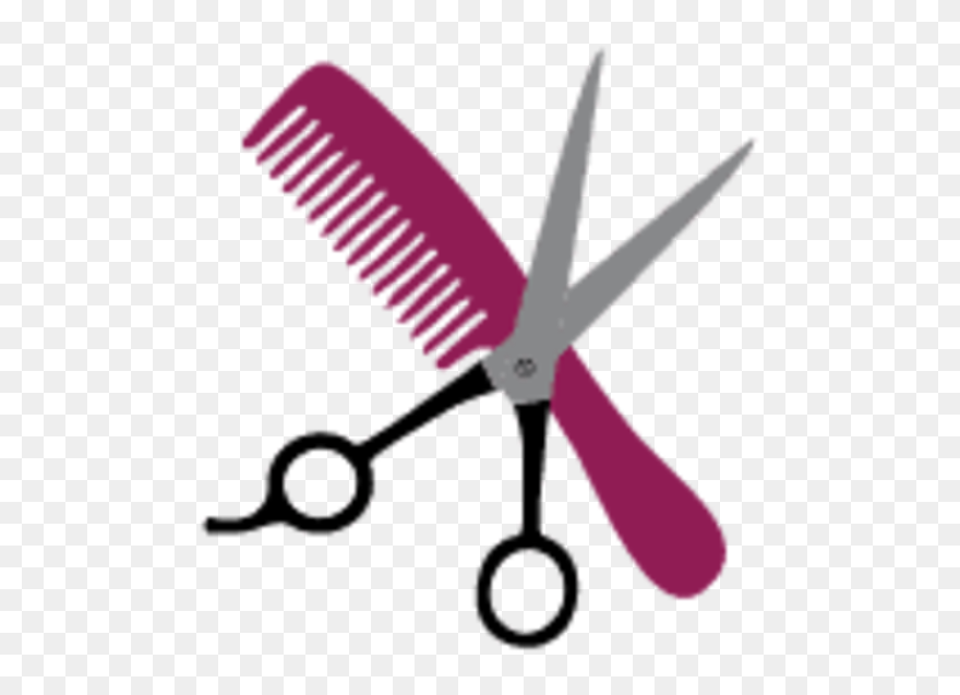 Hairstyling Free Images At - Hair Cutting Tools Clipart - Png Download