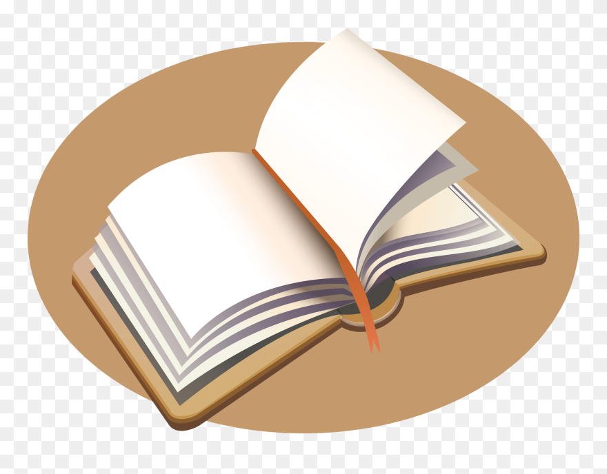 Transparent Bible Cliparts - Page Of A Book Cartoon - Png Download