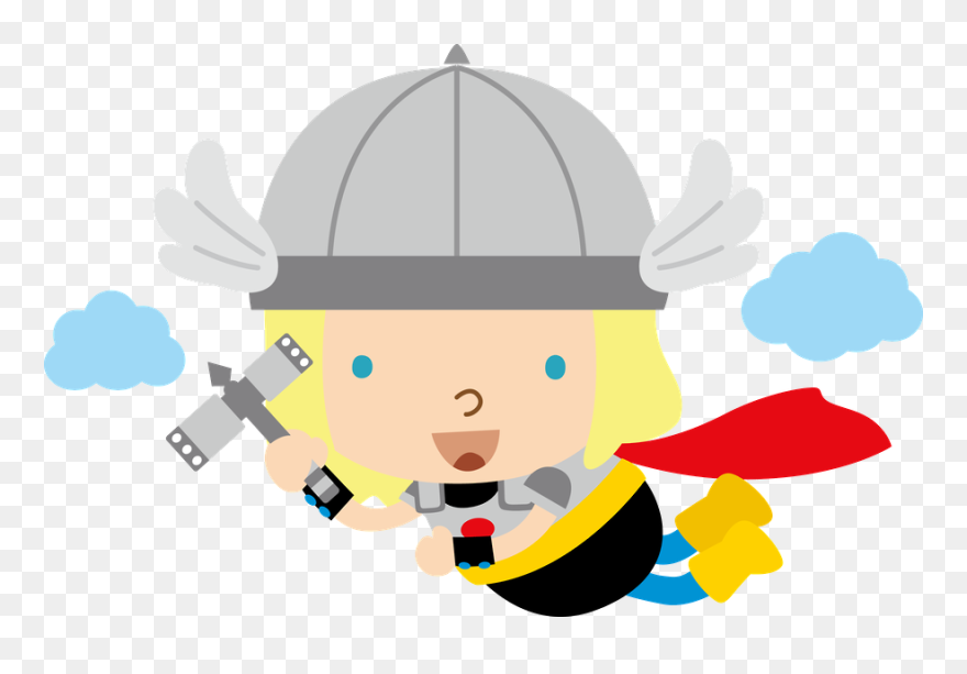 Thor Clipart Baby - Png Download