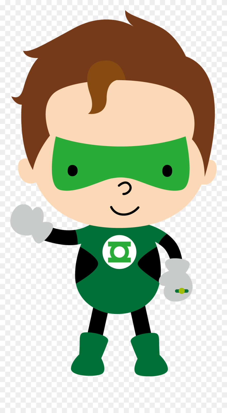 Cute Clipart Super Hero - Png Download