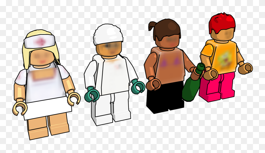 Lego People Clipart Png Image - Cartoon Transparent Png