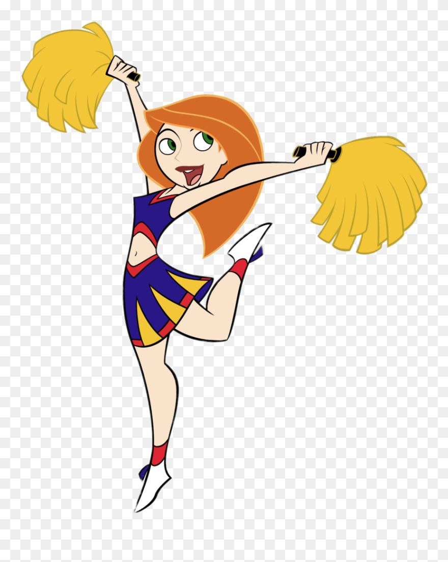 Kim Possible Cheerleader - Kim Possible Cheerleading Outfit Clipart
