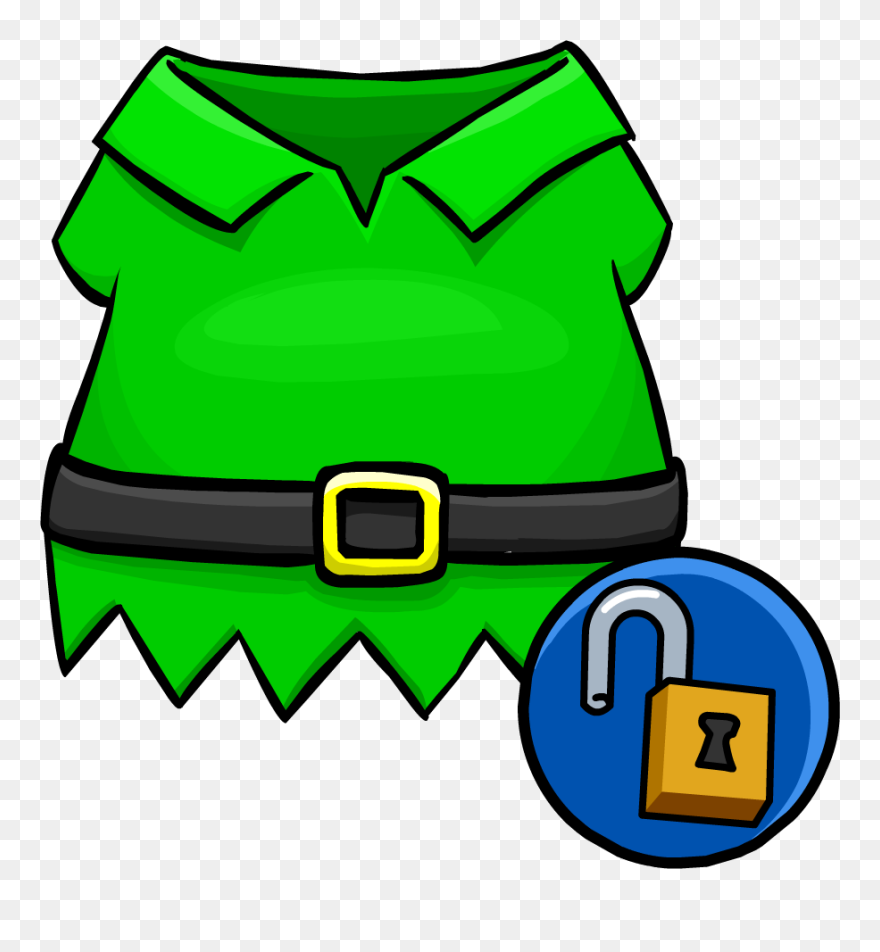 Elfen Clipart Shocked - Elf Outfit Transparent - Png Download