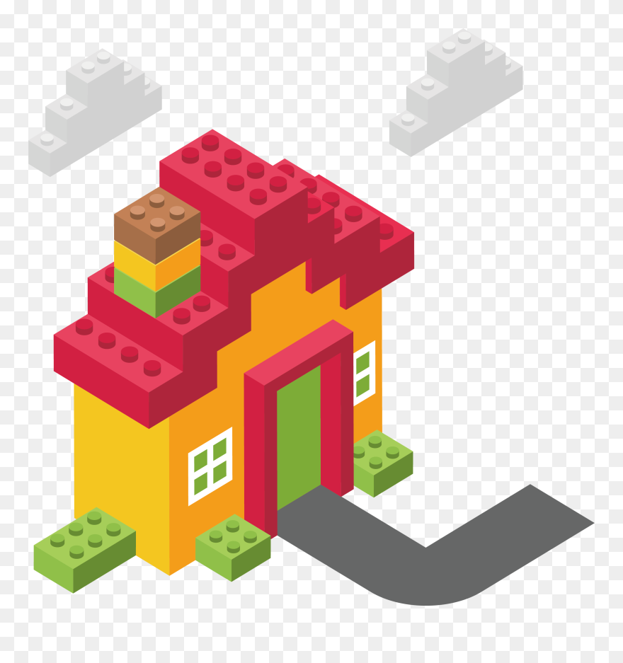 Lego Clipart Lego House - Lego House Png Transparent Png