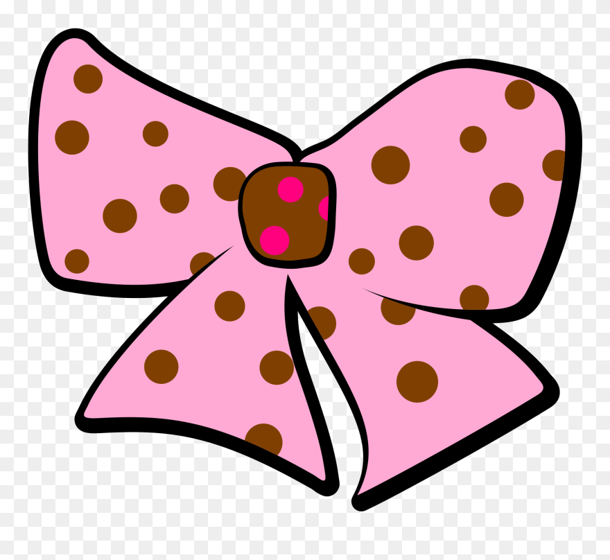 Pink Bow Clipart - Png Download
