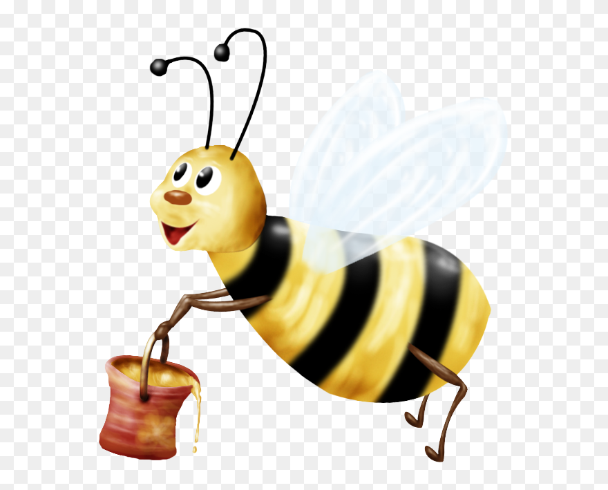 Transparent Beekeeper Clipart - Abelha Png