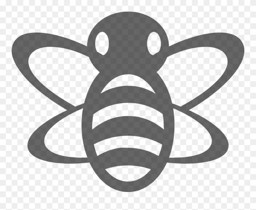 Bumblebee Honey Bee Download Line Art Cc0 - Bumble Bee Clip Art - Png Download