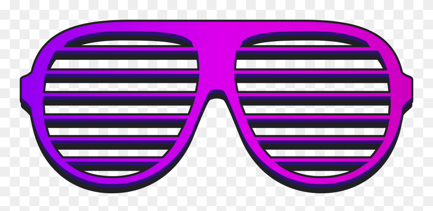 Cool Sunglasses Clipart Transparent , Png Download - Shutter Shades Png