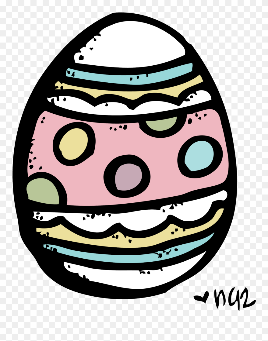 Melonheadz Easter Egg Clipart