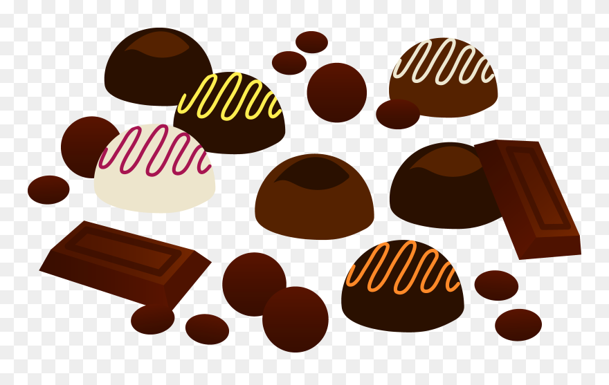 Image Result For Free Clip Art Chocolate - Chocolate Candy Clipart - Png Download