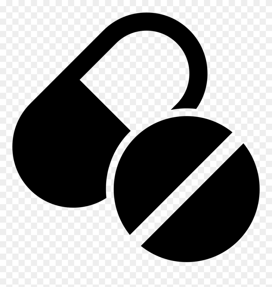 Pill Clipart Svg - Pills Icon Png Transparent Png