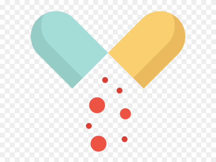 Vector Pills Real - Graphic Design Clipart