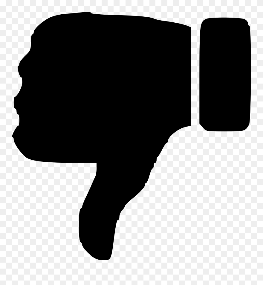 Thumb Image - Clipart Thumb Down - Png Download