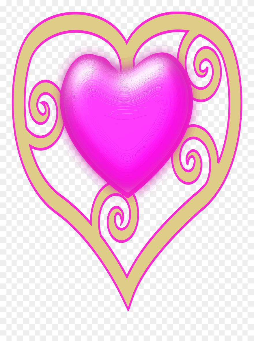 Transparent Purple Crown Png - Princess Heart Transparent Background Clipart