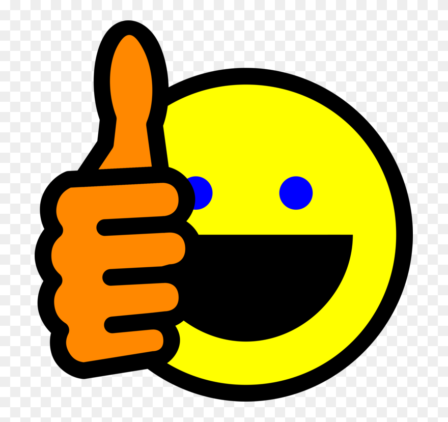 Emoticon,line Art,waving Hello - Symbol Of Thumbs Up Clipart
