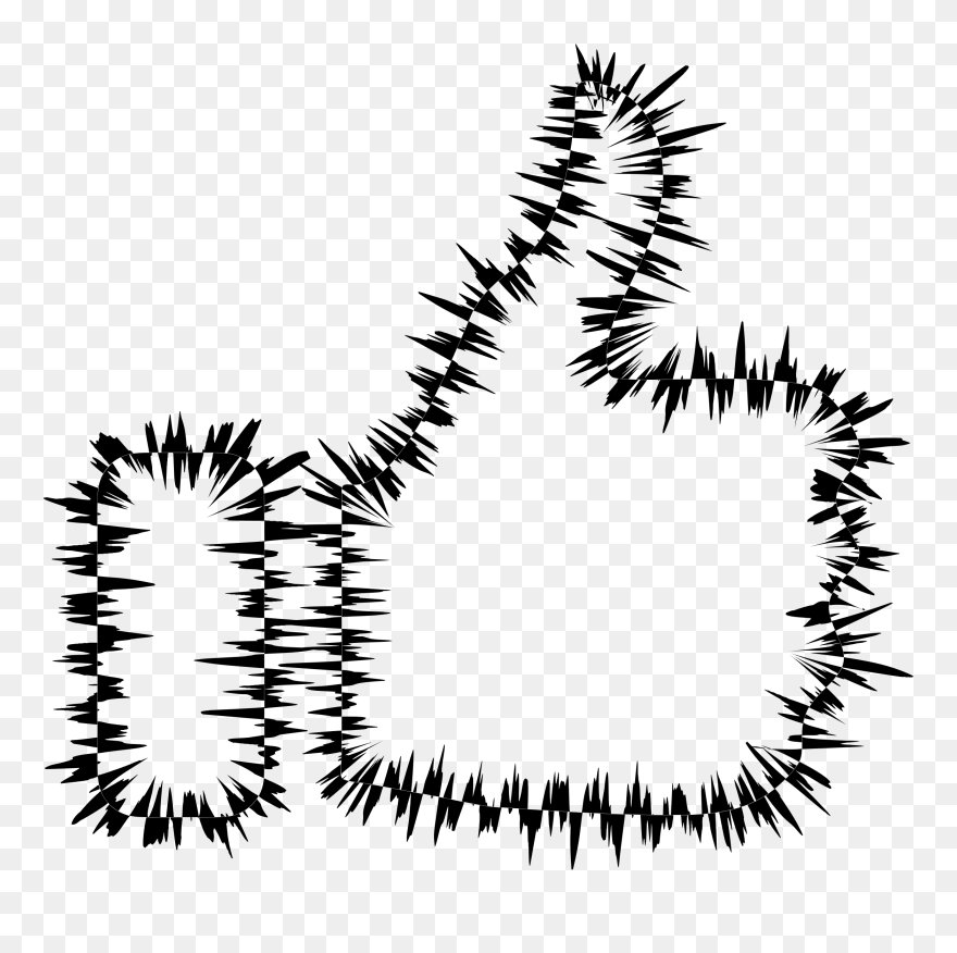 Transparent Thumbs Up - Wave Of Thumbs Up Clipart