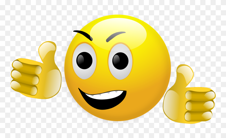 Thumbs Up Smiley Png - Thumbs Up Smiley Clipart